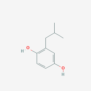 Chemical structure of 2-Isobutylbenzene-1,4-diol