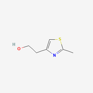 Chemical structure of 2-(2-Methyl-1,3-thiazol-4-yl)ethanol