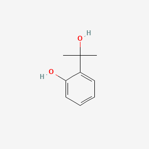 Chemical structure of 2-(2-Hydroxypropan-2-yl)phenol