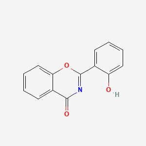 Chemical structure of 2-(2-Hydroxyphenyl)-4H-1,3-benzoxazin-4-one