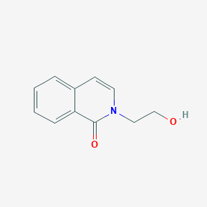Chemical structure of 2-(2-Hydroxyethyl)isoquinolin-1(2H)-one