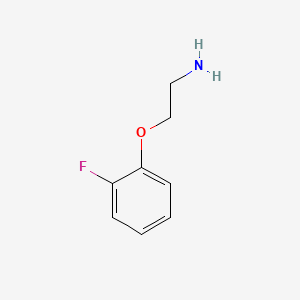 Chemical structure of 2-(2-Fluorophenoxy)ethylamine