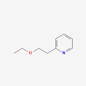 Chemical structure of 2-(2-Ethoxyethyl)pyridine