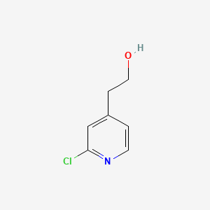Chemical structure of 2-(2-Chloropyridin-4-yl)ethanol