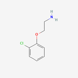 Chemical structure of 2-(2-Chlorophenoxy)ethylamine