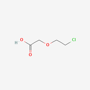 Chemical structure of 2-(2-Chloroethoxy)acetic acid