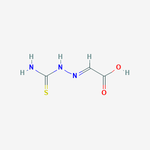 Chemical structure of Glyoxalic acid thiosemicarbazone