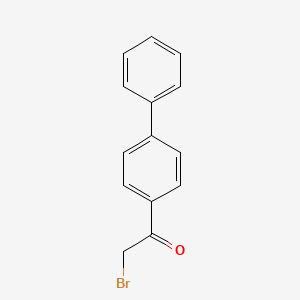 Chemical structure of 2-(2-Bromophenyl)acetophenone