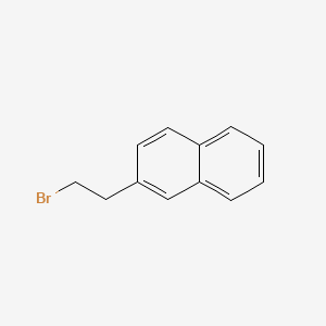 Chemical structure of 2-(2-Bromoethyl)naphthalene
