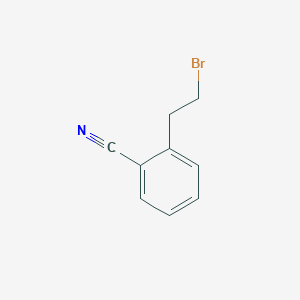 Chemical structure of 2-(2-Bromoethyl)benzonitrile