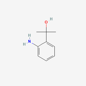 Chemical structure of 2-(2-Aminophenyl)propan-2-ol