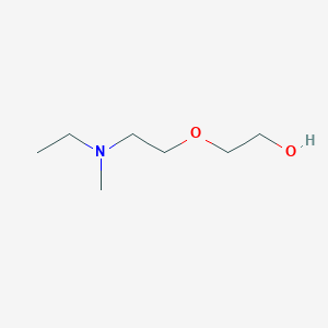 Chemical structure of 2-(2-[Ethyl(methyl)amino]ethoxy)ethan-1-ol