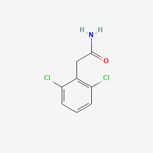 Chemical structure of 2-(2,6-Dichlorophenyl)acetamide