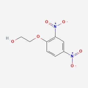 Chemical structure of 2-(2,4-DINITROPHENOXY)ETHANOL
