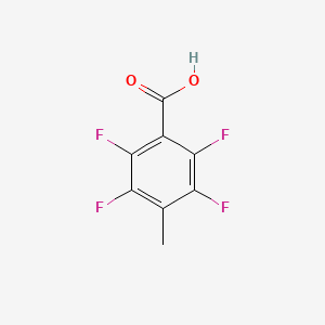 Chemical structure of 2-(2,4-difluorophenyl)-2,2-difluoroacetic acid