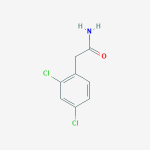 Chemical structure of 2,4-Dichlorobenzeneacetamide
