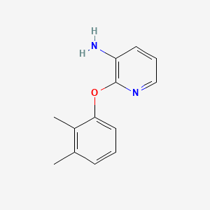 Chemical structure of 2-(2,3-Dimethylphenoxy)pyridin-3-amine