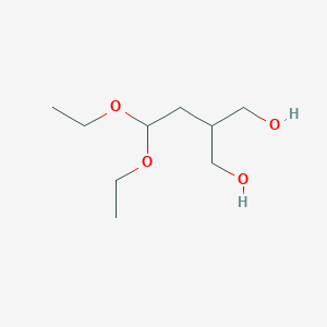 Chemical structure of 2-(2,2-Diethoxyethyl)-1,3-propanediol