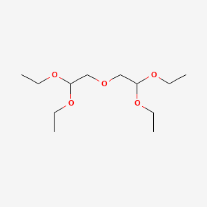 Chemical structure of 1,1'-Oxybis(2,2-diethoxyethane)
