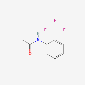Chemical structure of 2-(2-(Trifluoromethyl)phenyl)acetamide