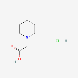 Chemical structure of 2-(2-(prop-2-yn-1-yloxy)ethoxy)ethan-1-amine hydrochloride