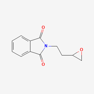 Chemical structure of 2-(2-(Oxiran-2-yl)ethyl)isoindoline-1,3-dione