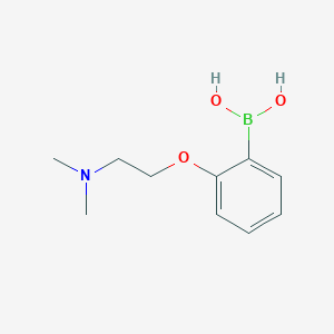 Chemical structure of 2-(2-(Dimethylamino)ethoxy)phenylboronic acid