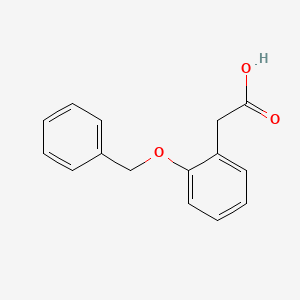 Chemical structure of (2-Benzyloxyphenyl)acetic acid