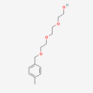 Chemical structure of 2-(2-(2-((4-Methylbenzyl)oxy)ethoxy)ethoxy)ethanol