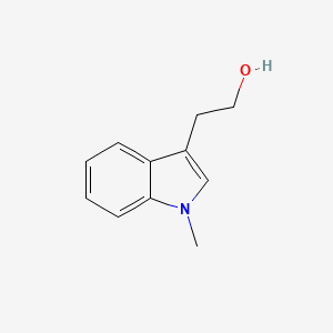 Chemical structure of 2-(1-Methyl-1H-indol-3-yl)ethanol
