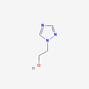 Chemical structure of 1H-1,2,4-Triazole-1-ethanol