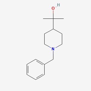 Chemical structure of 2-(1-Benzylpiperidin-4-yl)-2-propanol