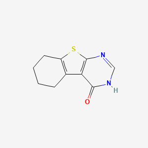Chemical structure of Alpha-(2-thiazolylamino)-O-cresol