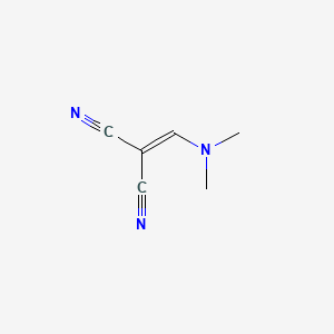Chemical structure of 2-((Dimethylamino)methylene)malononitrile