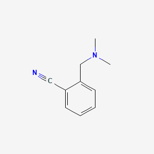 Chemical structure of 2-((Dimethylamino)methyl)benzonitrile
