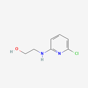 Chemical structure of 2-((6-Chloropyridin-2-yl)amino)ethanol