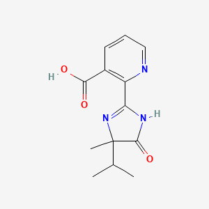 Chemical structure of 2-((6-Amino-1-methyl-2-oxo-1,2-dihydroquinolin-3-yl)oxy)-N-methylacetamide