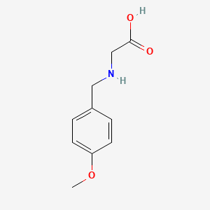 Chemical structure of N-(4-Methoxybenzyl)glycine
