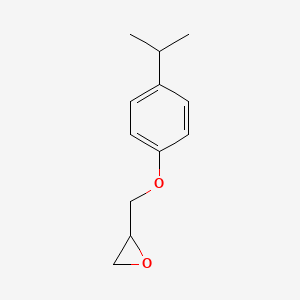 Chemical structure of [(p-Isopropylphenoxy)methyl]oxirane