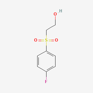 Chemical structure of 2-((4-Fluorophenyl)sulfonyl)ethanol