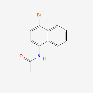 Chemical structure of 2-((4-BROMOBENZYL)OXY)PYRIDINE
