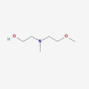 Chemical structure of 2-((2-Methoxyethyl)(methyl)amino)ethanol