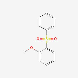 Chemical structure of 2-((2-Hydroxyethyl)thio)-3-methylnaphthalene-1,4-dione