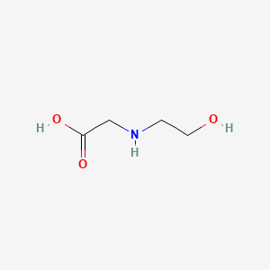 Chemical structure of N-(2-Hydroxyethyl)glycine