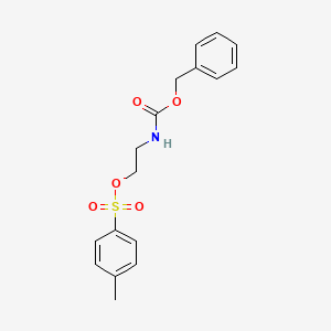 Chemical structure of 2-(Benzyloxycarbonylamino)ethyl 4-methylbenzenesulfonate
