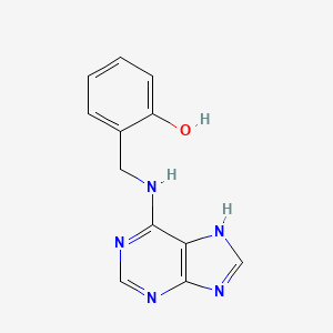 Chemical structure of ortho-Topolin