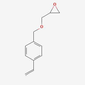 Chemical structure of 4-Vinylbenzyl glycidyl ether