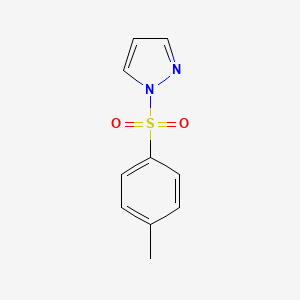 Chemical structure of 1-Tosylpyrozole