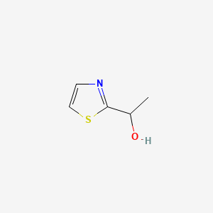 Chemical structure of 1-Thiazol-2-yl-ethanol