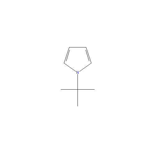 Chemical structure of 1-tert-Butylpyrrole
